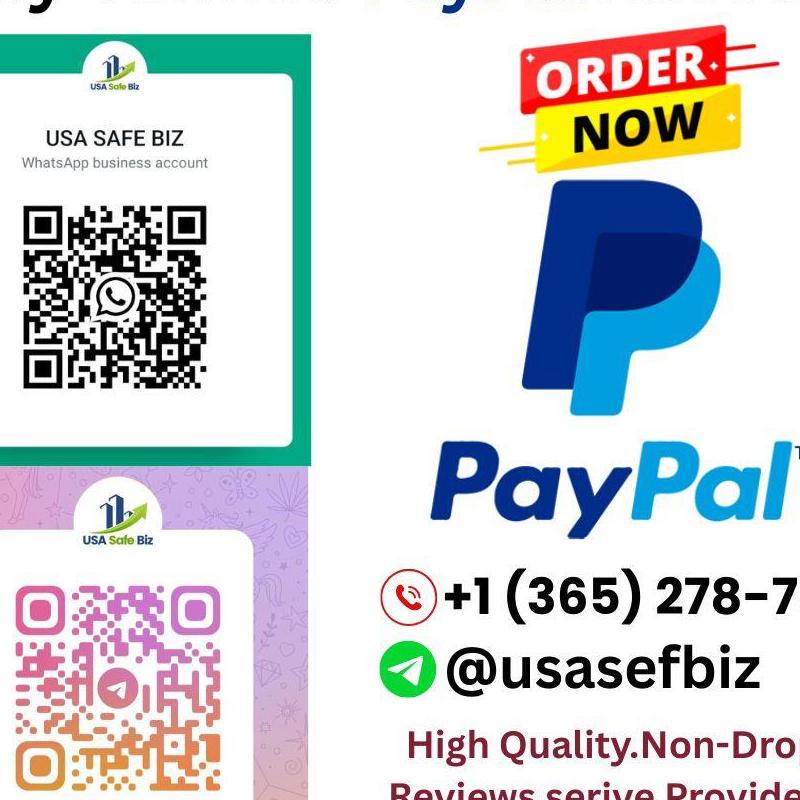 Buy Verified PayPal Account USA Safe Biz